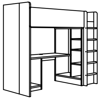 Cadre de lit IKEA Skorva - 37