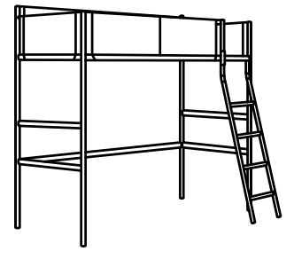 Cadre de lit IKEA Skorva - 36