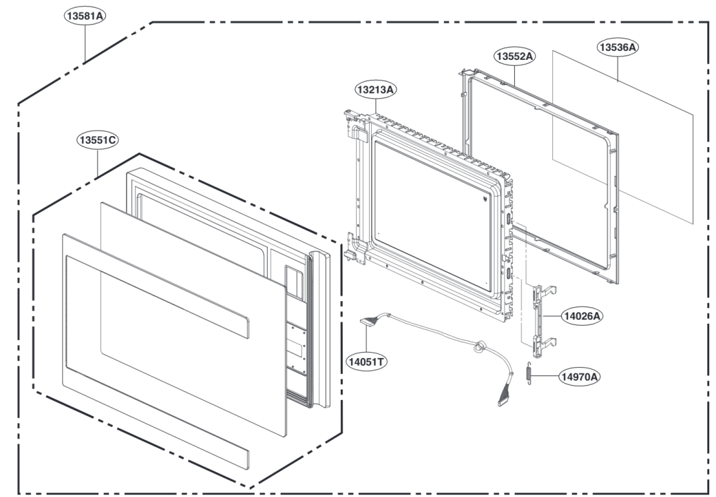 LG MS42960SS 42L Four à micro-ondes à Inverter - Vue d'ensemble 1