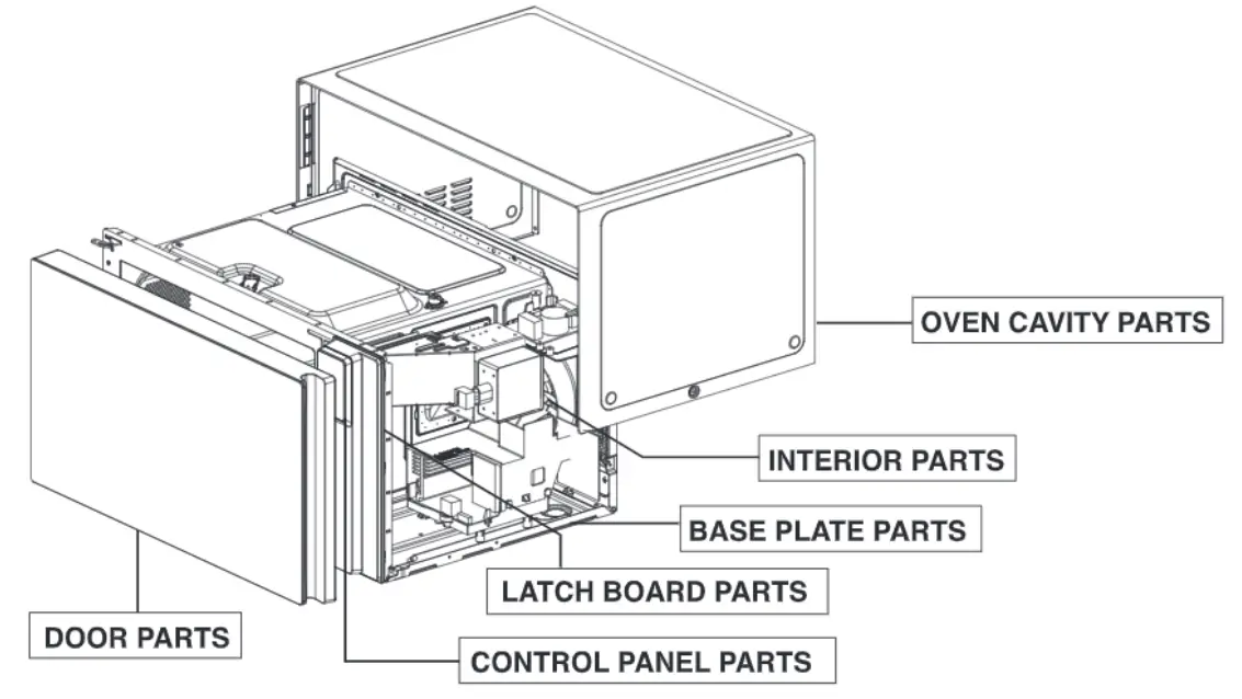 LG MS42960SS 42L Four à micro-ondes à Inverter - Vue d'ensemble