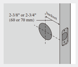 orangeIOT Keyless Entry Deadbolt Lock dimensions2