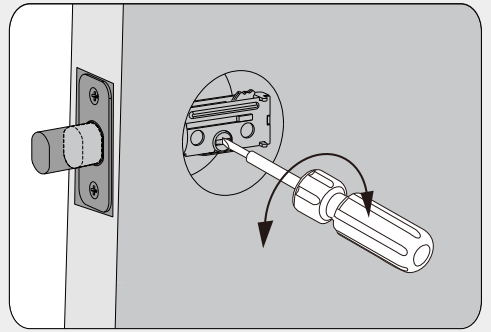 orangeIOT Keyless Entry Deadbolt Lock heurter le pêne dormant