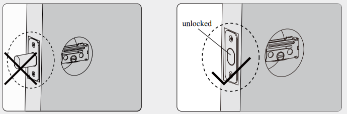 orangeIOT Keyless Entry Deadbolt Lock Avant l'installation,