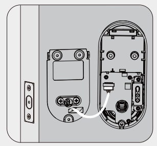 orangeIOT Keyless Entry Deadbolt Lock connector to the socke