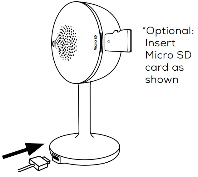 MERKURY Smart Wi fi Camera - L'indicateur sera