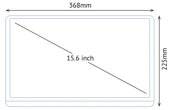 Moniteur portable Full HD Z3--spécifications