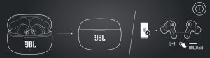 JBL Vibe 200 TWS Casque intra-auriculaire sans fil - hors tension