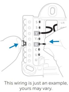 Fig 14 Connecter les fils restants