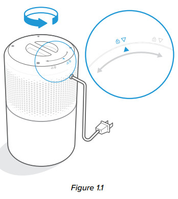 Purificateur d'air Levoit True HEPA - Core 300 - FIGURE 2