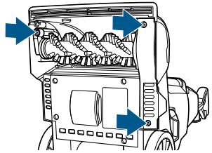 Bissell Powerforce Powerbrush Pet Instructions - Réinstallation des 3 vis