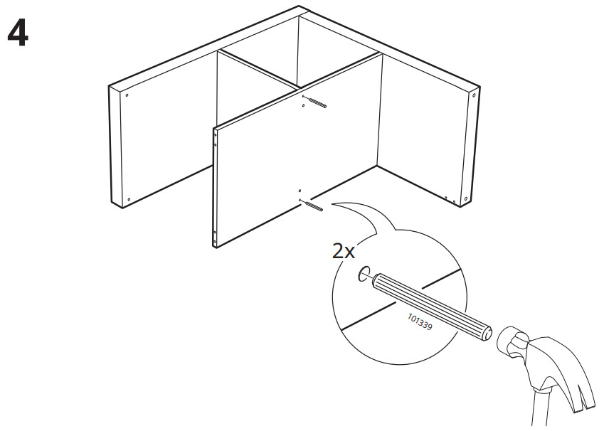 IKEA KALLAX Etagère 77x77cm - 8