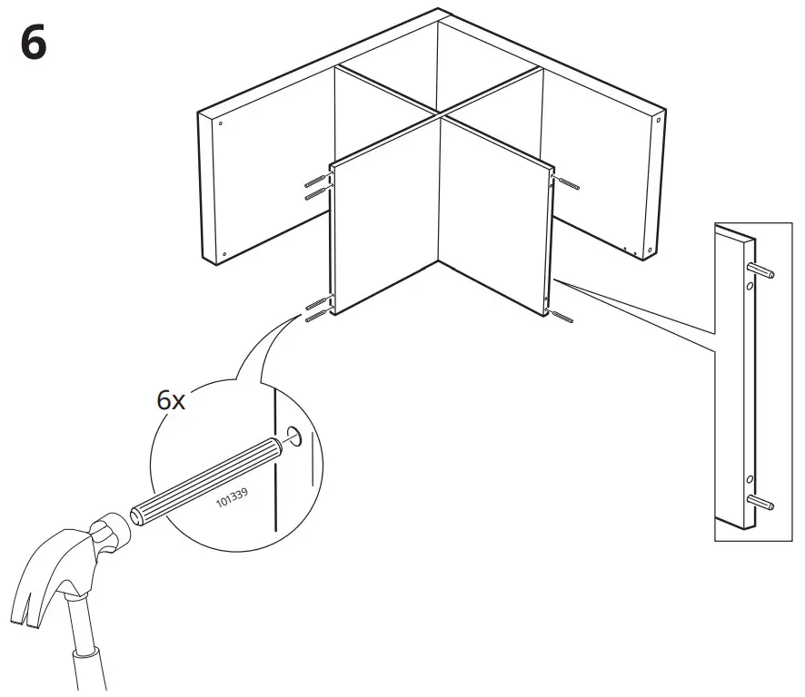 IKEA KALLAX Etagère 77x77cm - 10