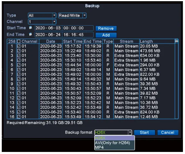 Système de caméras de sécurité Hiseeu PoE - 22