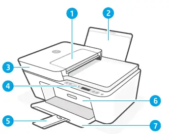 hp deskjet 4100e printer-1