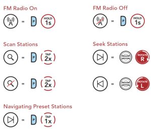 SENA 50S Système de communication Bluetooth pour motos avec intercom Mesh-FM RADIO