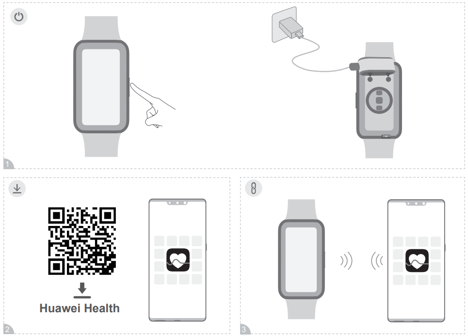 Montre intelligente HUAWEI LEA B19 Band 7