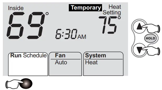 Honeywell FocusPRO 6000 Series Programmable - Programme.