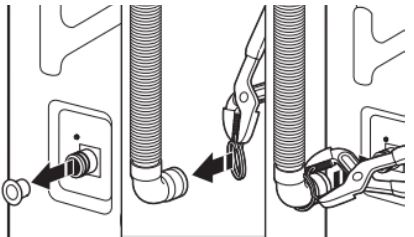 Whirlpool Top Load Washer - Fixer le tuyau de vidange à l'orifice de vidange