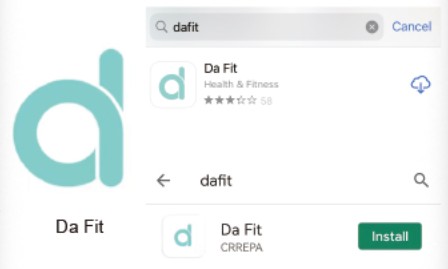 Apps Da Fit App - vue d'ensemble 3