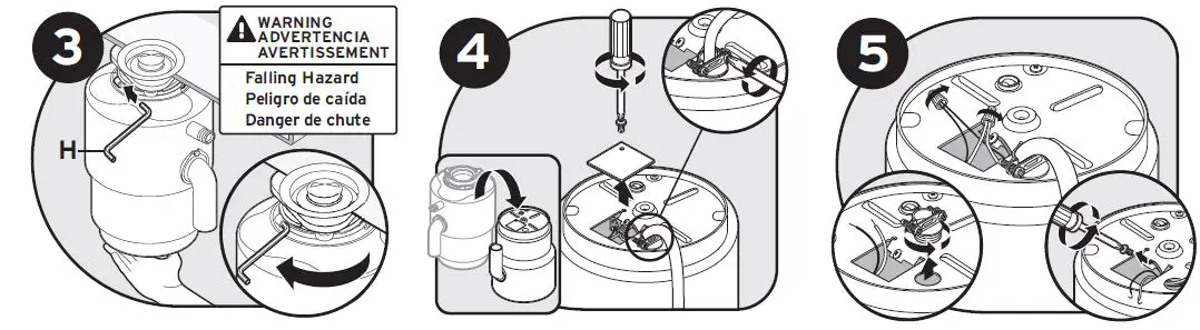 Broyeur à déchets Insinkerator Badger Feed fig 5