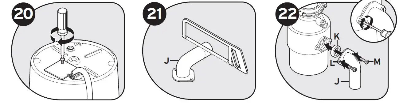 Broyeur à déchets Insinkerator Badger Feed fig 12