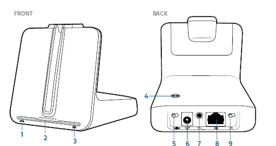 Plantronics-CS540-Casque DECT sans fil-(Poly) - Oreille simple-fig-2