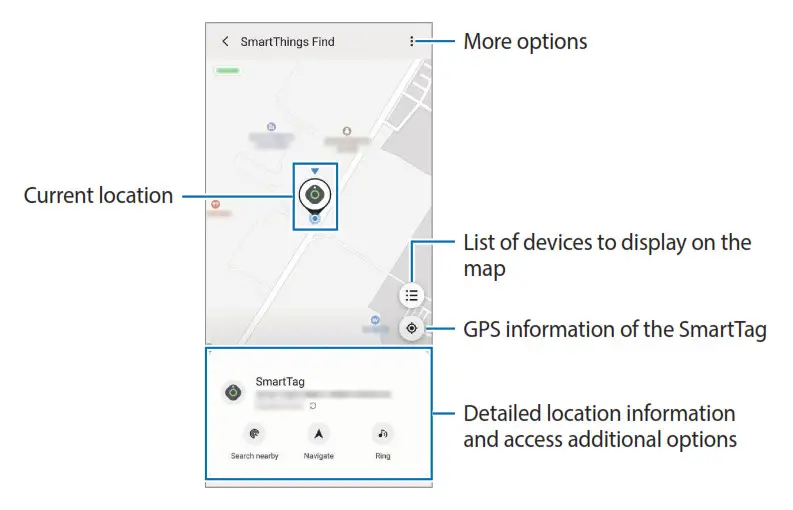 SAMSUNG Galaxy SmartTag positifVoir un Smart