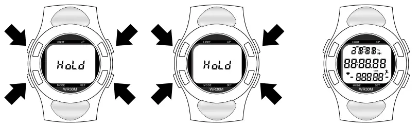 MEDLINE MDSP3044 Montre numérique avec fréquence cardiaque et podomètre - fig2