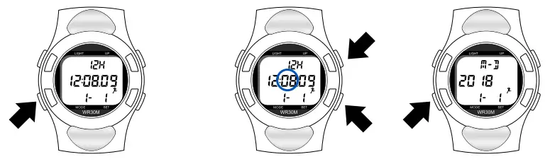 MEDLINE MDSP3044 Montre numérique avec fréquence cardiaque et podomètre - fig12