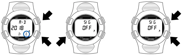 MEDLINE MDSP3044 Montre numérique avec fréquence cardiaque et podomètre - fig15