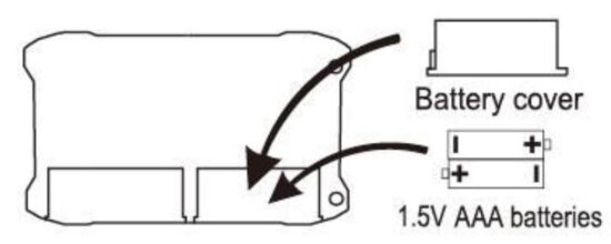 FIG 3 Installation de la batterie du contrôleur