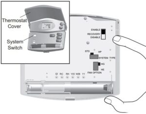 FIXATION DU THERMOSTAT FIG 1