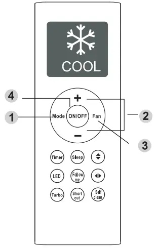 Télécommande du climatiseur SHARP - FONCTIONNEMENT AUTOMATIQUE