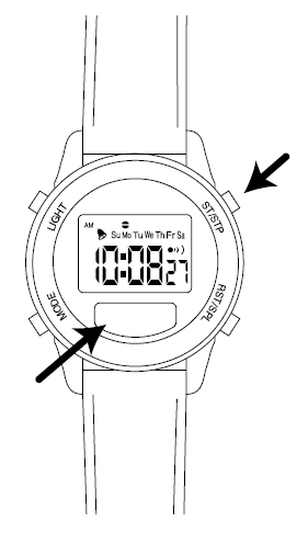 Montre numérique à 4 boutons-fig-3