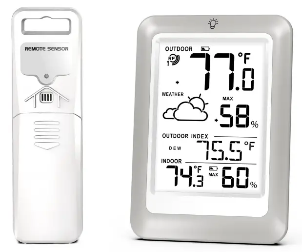 unni-UN0581-Station météo numérique sans fil-produit