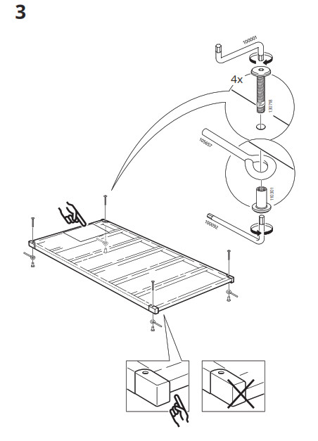 IKEA 302.485.75 Berceau Sundvik - 3