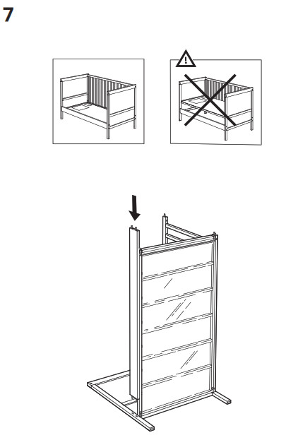 IKEA 302.485.75 Berceau Sundvik - 7-1