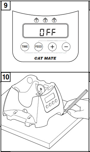 Cat Mate Autumatic Cover 7