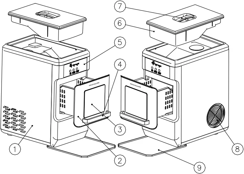 FRIGIDAIRE EFIC235 - CONNAISSEZ VOTRE APPAREIL 1