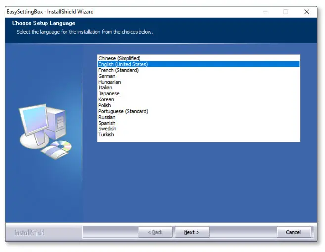 SAMSUNG Easy Setting Box Screen Splitting Application - Box Install