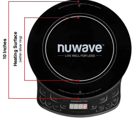 nuwave PIC Flex Table de cuisson à induction de précision-FIG1