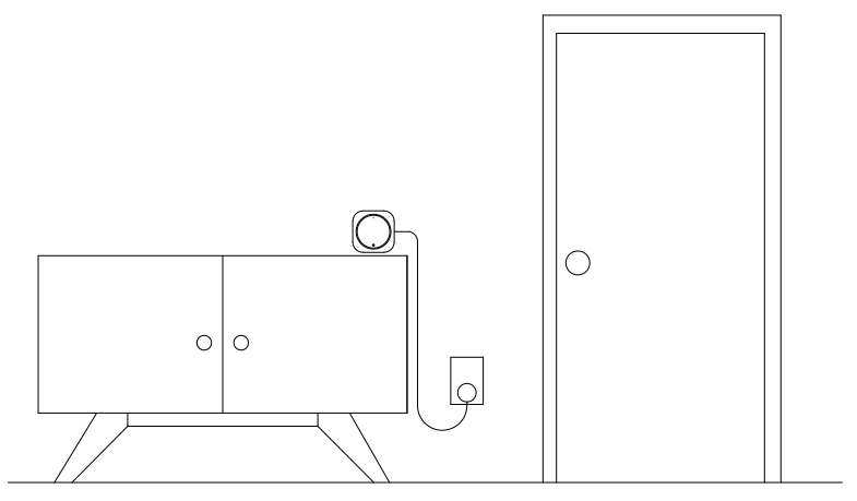 Le système de sécurité intelligent SimpliSafe ou va et vient