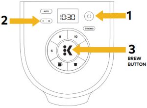 KEURIG K-Duo Essentials Coffee Maker - Mise en marche et réglage de l'horloge