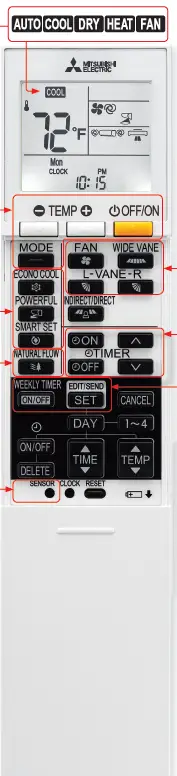 Mitsubishi-Air-Conditioner-Remote-Buttons-and-Functions-FIG-43