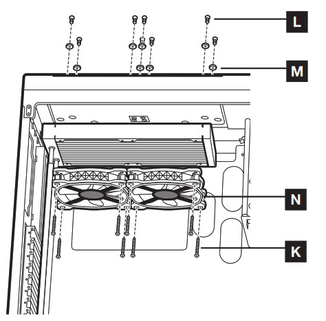 CORSAIR H100i Elite LCD Extreme Performance Liquid CPU Cooler - Ventilateurs et radiateur 2