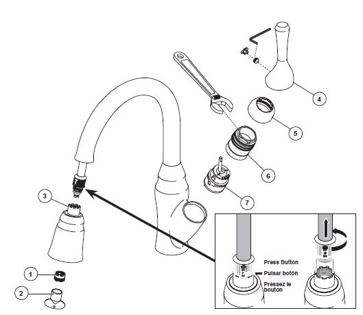 DELTA-106557-Mitigeur-Montant-Cuisine-Fig17