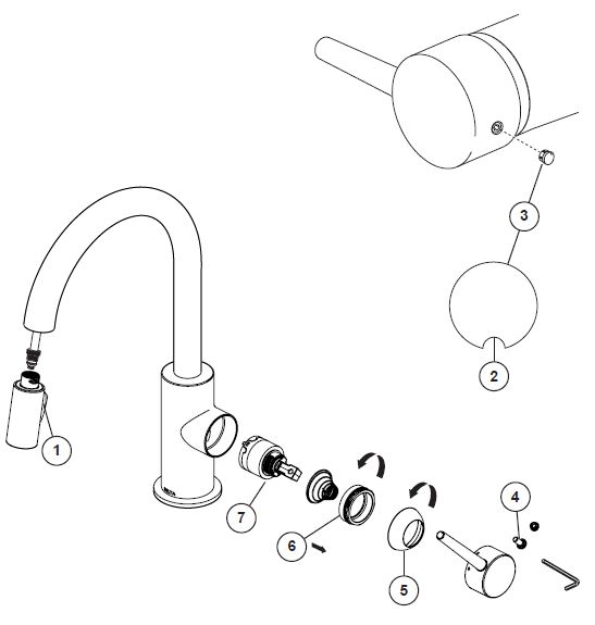 DELTA-106557-Manche unique-Manchette-montante-Cuisine-fig18