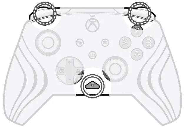 PDP Xbox Series X-S PC Black Afterglow Wave Controller - Effet de lumière