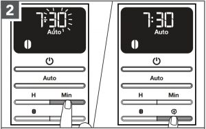 PROGRAMMATION DE LA FONCTION AUTO SET