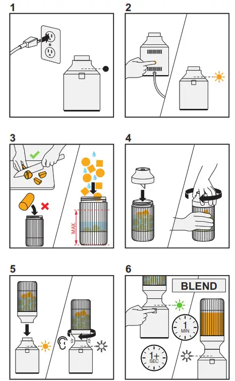 Blender santé BEAST B10 Blend - Fig 6